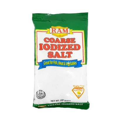 Ram Coarse Iodized Salt 250g
