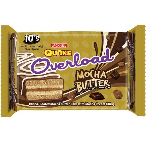 Quake Overload Mocha Butter 30gx10