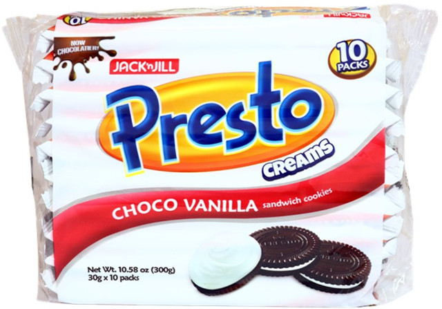 Presto Creams Vanilla  30gx10