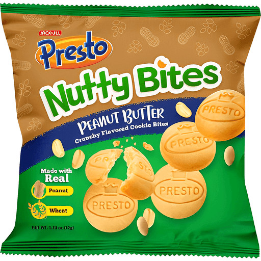 Presto Nutty Bites Peanut Butter 32g