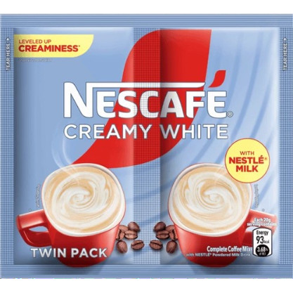 Nescafe 3-in-1 Creamy White Twin Pack 51g