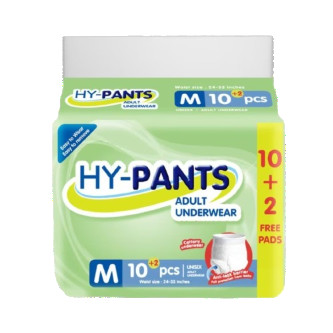 Hy-Pants Adult Underwear M 10s