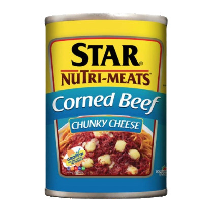 Purefoods Star Corned Beef Chunky Cheese 175g