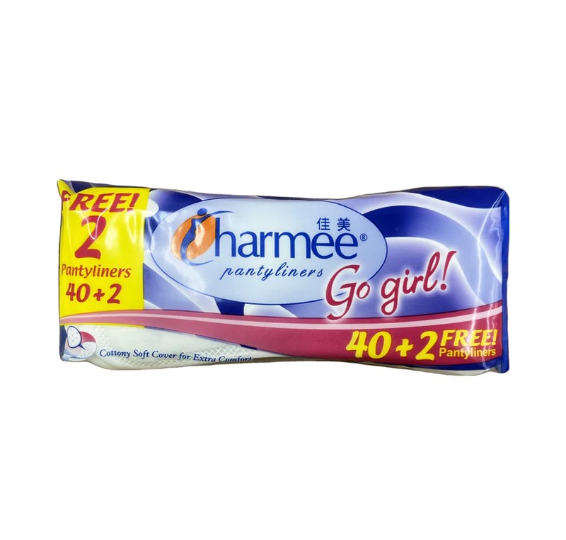 Charmee Go Girl Pantyliner 40+2