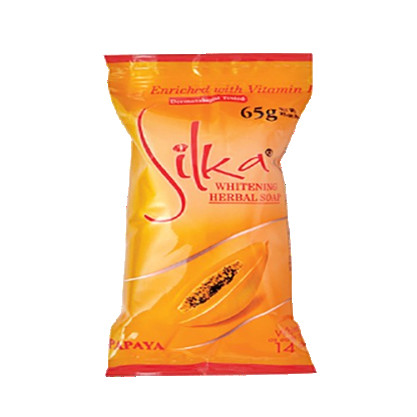 Silka Papaya Whitening Soap 65g