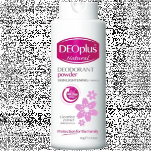 Deo Plus Natural Deodorant Powder with Licorice 80g
