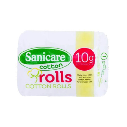 Sanicare Cotton Rolls 10g