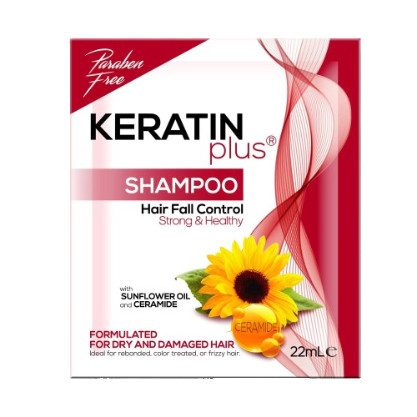 Keratin Plus Hair Fall Control Shampoo 22ml