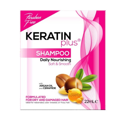 Keratin Plus Daily Nourishing Shampoo 22ml