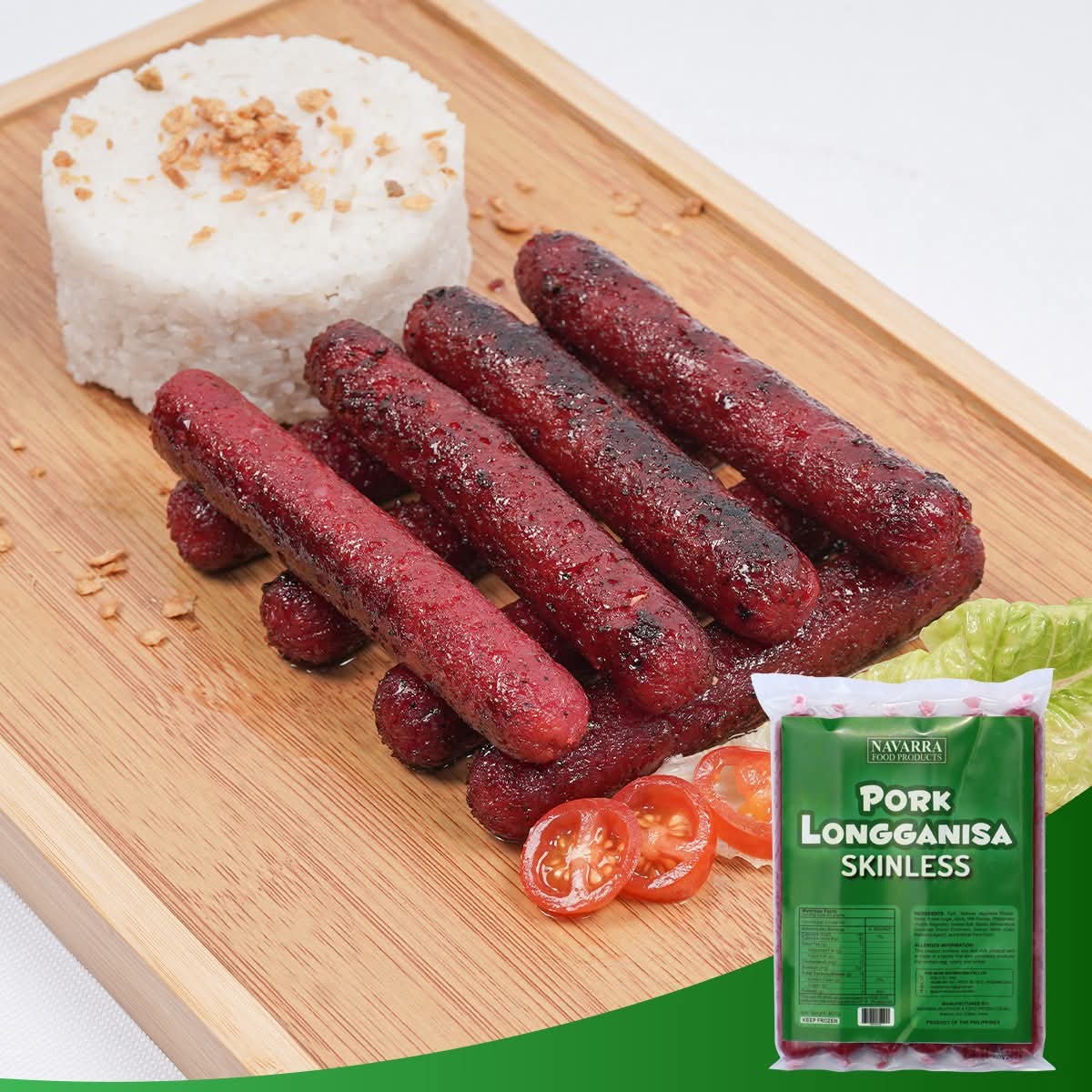 Pork Skinless Longganisa 200g