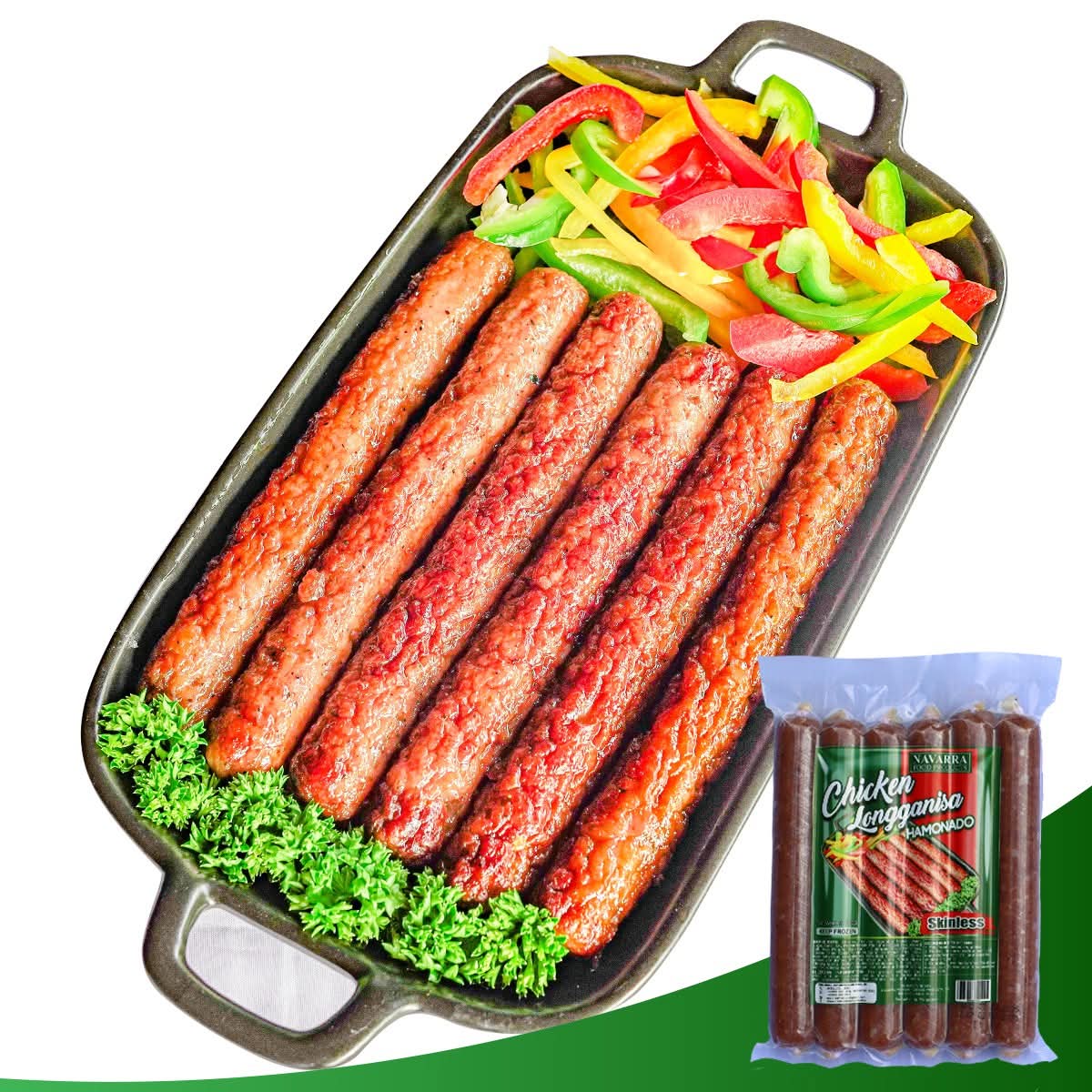 Chicken Longganisa Hamonado Skinless 360g