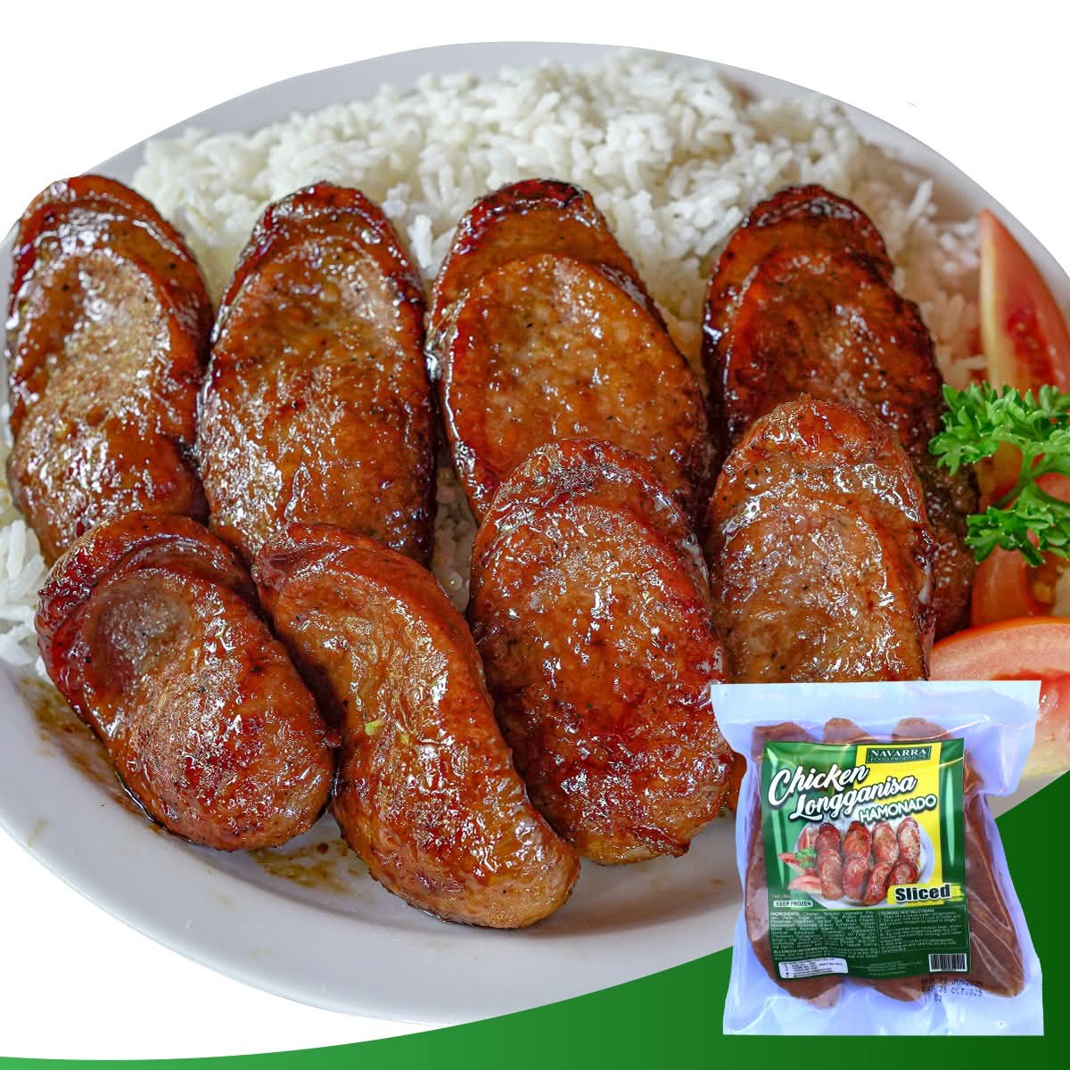Chicken Longganisa Hamonado Sliced 360g