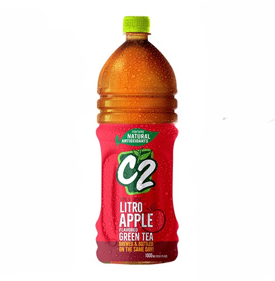 C2 Green Tea Apple 1L