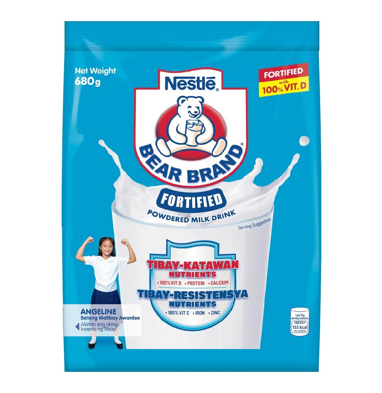 Bear Brand Powdered Milk Drink 680g